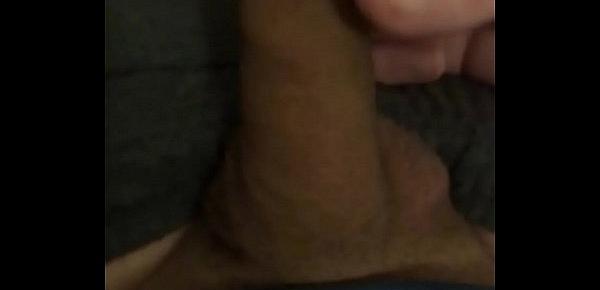  Playing with my small cock